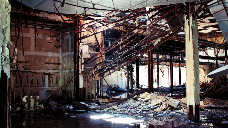 Illustration for article titled The Story Of The Trashed Mall From 'Blues Brothers'